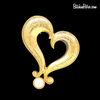 Vintage Avon Heart Brooch With Pearl for Sale at BitchinRetro.com
