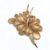 Vintage Crown Trifari Floral Leaf Brooch for Sale at BitchinRetro.com