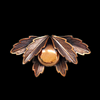 Vintage Bell Trading Post Copper Leaf Brooch for Sale at BitchinRetro.com