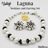 Laguna Vintage Necklace & Earring Set With Original Tags