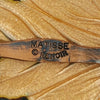 Matisse/Renoir Mid Century Modern Maple Leaf Brooch at bitchinretro.com