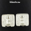 S.A.L. Swarovski Crystal Vintage Earrings at bitchinretro.com