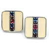 S.A.L. Swarovski Crystal Vintage Earrings at bitchinretro.com