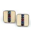 S.A.L. Swarovski Crystal Vintage Earrings at bitchinretro.com