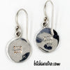 Anna Beck Sterling Silver Disc Earrings at bitchinretro.com