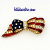 Patriotic Vintage Jewelry Trio With Monet and Carolee Angels at bitchinretro.com