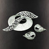Celebrity NY Vintage Brooch and Earring Set at bitchinretro.com