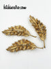 Coro 1961 Autumn Leaf Brooches at bitchinretro.com