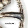 Danecraft Vintage Sterling Silver Floral Brooch at bitchinretro.com