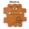 Avraham Gofer Brooch and Pendant Circa 1950's at bitchinretro.com
