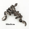 Fellowship Foundry Jewelry Ensemble With Dragons and Snakes at bitchinretro.com