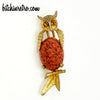 Hattie Carnegie Vintage Owl Brooch at bitchinretro.com