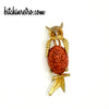 Hattie Carnegie Vintage Owl Brooch at bitchinretro.com