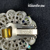 Hobe Vintage Art Glass and Pearl Earrings at bitchinretro.com