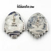 Judith Jack Sterling Silver Marcasite Earrings at bitchinretro.com