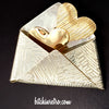 KD-TR Sterling Silver Love Letter Brooch at bitchinretro.com