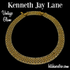 Kenneth Jay Lane Rhinestone Necklace at bitchinretro.com