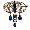 Providence Stock Co. Rhinestone Brooch Circa 1934 @ bitchinretro.com