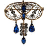 Providence Stock Co. Rhinestone Brooch Circa 1934 @ bitchinretro.com