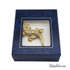 Rhinestone Gecko Brooch at BitchinRetro.com