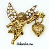 Patriotic Vintage Jewelry Trio With Monet and Carolee Angels at bitchinretro.com