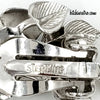Rolyn R Inc Double Rose Brooch and Earring Set at bitchinretro.com