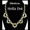 Stella Dot Rhinestone Statement Necklace at bitchinretro.com