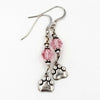 Calling all tigers - Clemson, LSU, Mizzou. 925 Silver Paw Print Earrings at bitchinretro.com