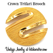 Crown Trifari Vintage Jewelry at bitchinretro.com