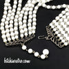 Vintage Beaded Statement Necklace at bitchinretro.com