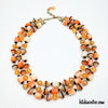 Vintage Hong Kong Halloween Beaded Necklace at bitchinretro.com