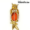 Hattie Carnegie Vintage Owl Brooch at bitchinretro.com