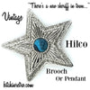 Hilco Vintage Star Brooch and Pendant at bitchinretro.com
