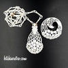 Monet Vintage Necklace and Brooch Set at bitchinretro.com
