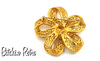 BSK Vintage Rhinestone Brooch at bitchinretro.com