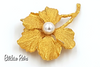 Hobe Vintage Floral Brooch at bitchinretro.com