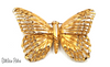 Schrager Vintage Butterfly Brooch at bitchinretro.com