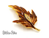 Hedy Vintage Rhinestone Brooch at bitchinretro.com