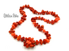 Western Germany Faux Lava Rock Necklace at bitchinretro.com
