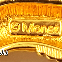 Monet Starburst Etched Bangle Bracelet at bitchinretro.com
