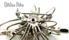 Vintage Atomic Age Rhinestone Brooch at bitchinretro.com