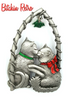 JJ Vintage Kissing Kitties Brooch at bitchinretro.com