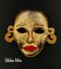 MJent Vintage Mask Brooch at bitchinretro.com