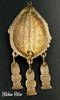 Tribal Mask Brooch 900 Silver Primitive Articulated Figural at bitchinretro.com