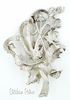 Floral Rhinestone Brooch at bitchinretro.com