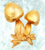 Napier Mushroom Brooch at bitchinretro.com