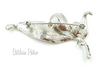 Floral Rhinestone Brooch at bitchinretro.com