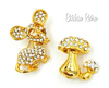 Retro Styled 1970's Styled Mushroom and Mouse Pins at bitchinretro.com