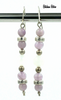Bohemian Amethyst and Quartz Earrings at bitchinretro.com