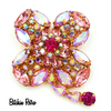 Kramer Vintage Rhinestone Brooch at bitchinretro.com